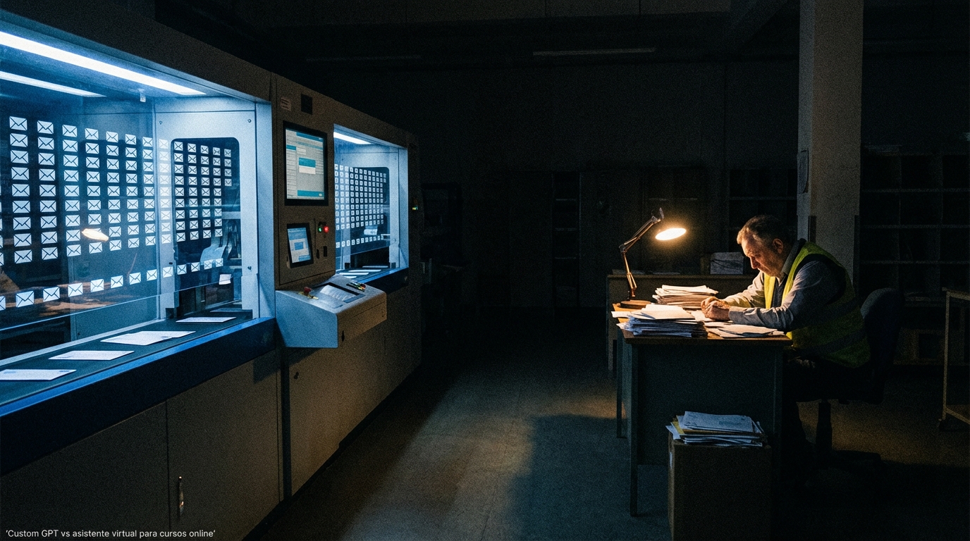 Custom GPT vs asistente virtual para cursos online